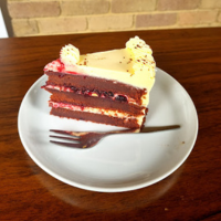best cafe with red velvet cake